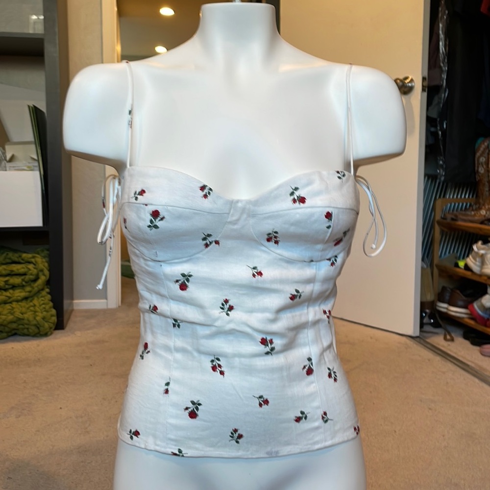 Reformation Floral Top